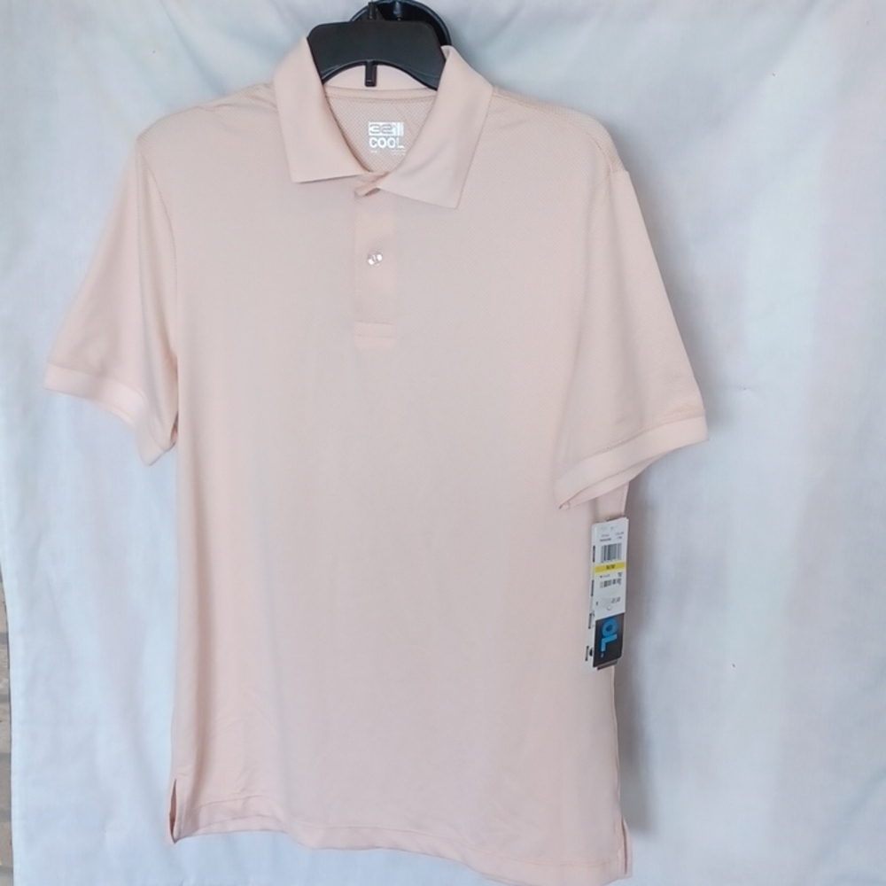 32 Degrees pink golf shirt